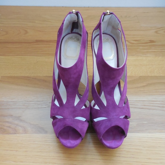 $1190~CHRISTIAN DIOR~Cut Out ILLUSION Wedges~8.5/9 - Picture 3 of 10